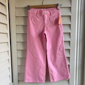NWT Gymboree Pink Heart-Detail Kids Jeans